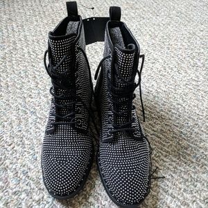 Forever 21 studded boots